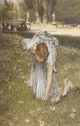 Alma-Tadema, Sir Lawrence Spring in the Gardens of the Villa Borghese (mk23) France oil painting artist